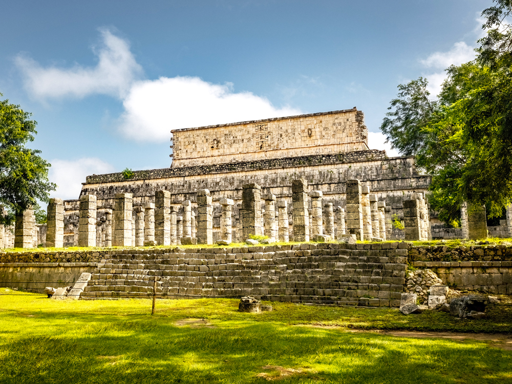 Ruins of Chichén Itzá in Yucatán Peninsula, Mexico