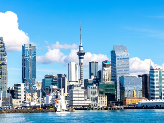 Skyline of Auckland, New Zealand
