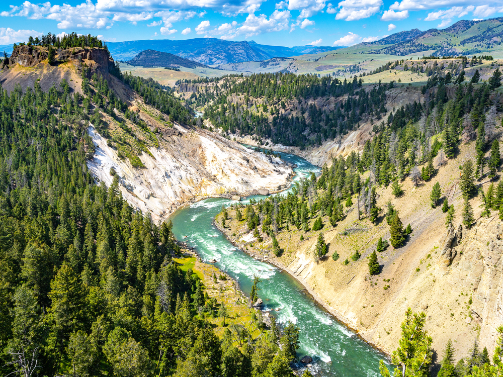 Snake River Overlook in Grand Teton National Park, Wyoming