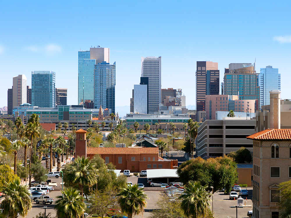 Downtown Phoenix, Arizona, skyline