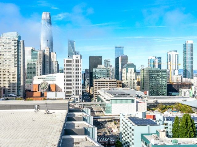 Skyline of downtown San Francisco, California