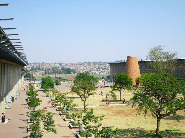 Overview of Nelson Mandela UNESCO World Heritage Site in South Africa