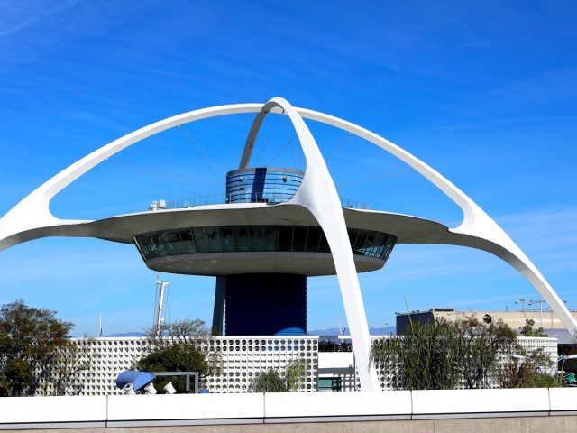 The Theme Building at Los Angeles International Airport