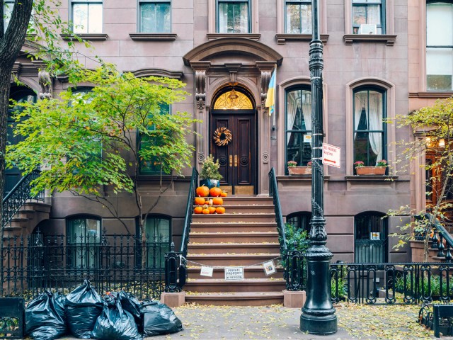 Apartment used for exterior shots in "Sex and the City," located in the West Village of New York City