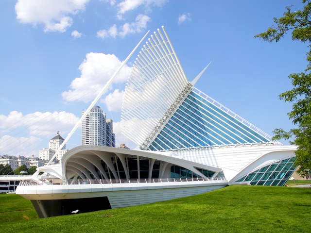 Exterior of the Milwaukee Art Museum