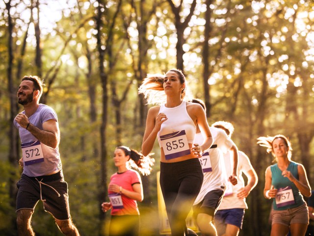 Group of runners