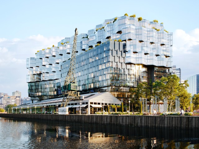 New 1 Hotel Melbourne built along Yarra River