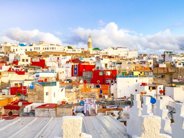 Cityscape of Tangier, Morocco 