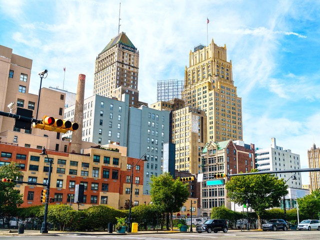 Cityscape of Newark, New Jersey