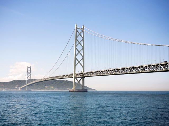 Akashi Kaikyo Bridge in Japan