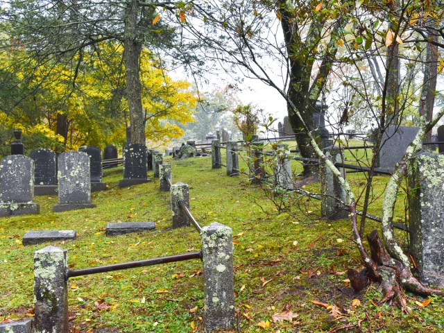 Sleepy Hollow Cemetery in New York