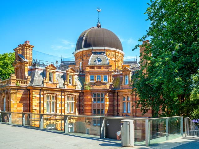 Exterior of Royal Observatory Greenwich in London, England