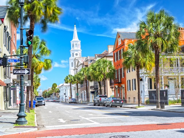 King Street in downtown Charleston, South Carolina