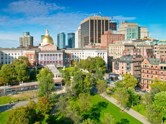 Cityscape of Boston, Massachusetts