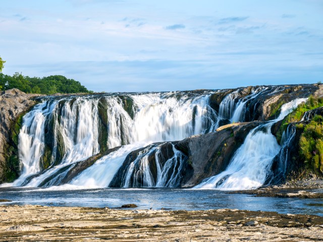 Cohoes Falls in upstate New York