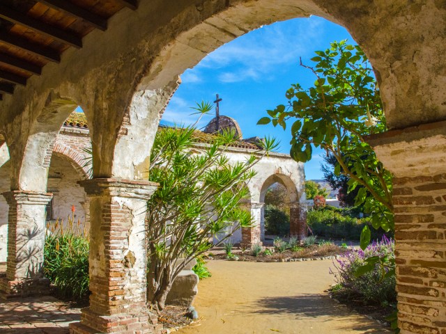 Mission San Juan Capistrano in Southern California