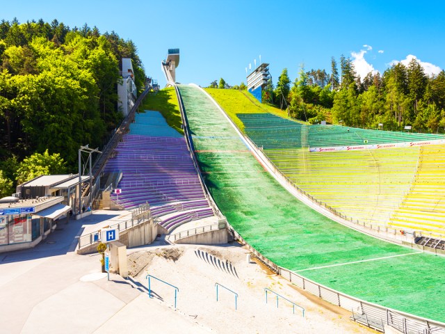 Bergisel Ski Jump in Innsbruck, Austria