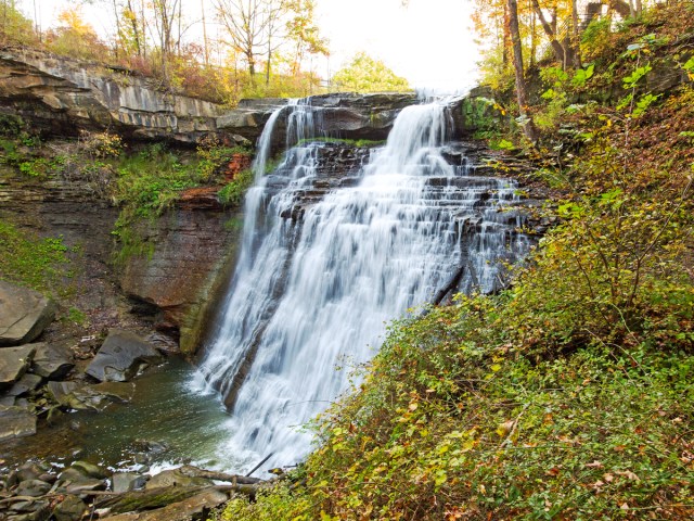 Brandywine Falls in Ohio