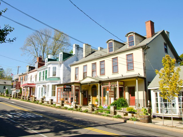 Shops in New Hope, Pennsylvania