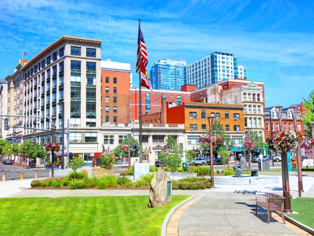 Park in Stamford, Connecticut