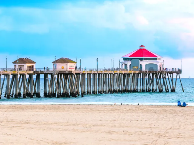 Pier in Huntington Beach, California