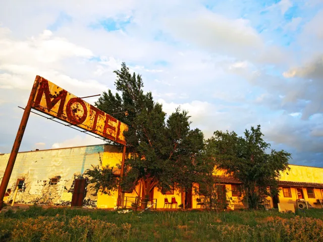 Abandoned motel