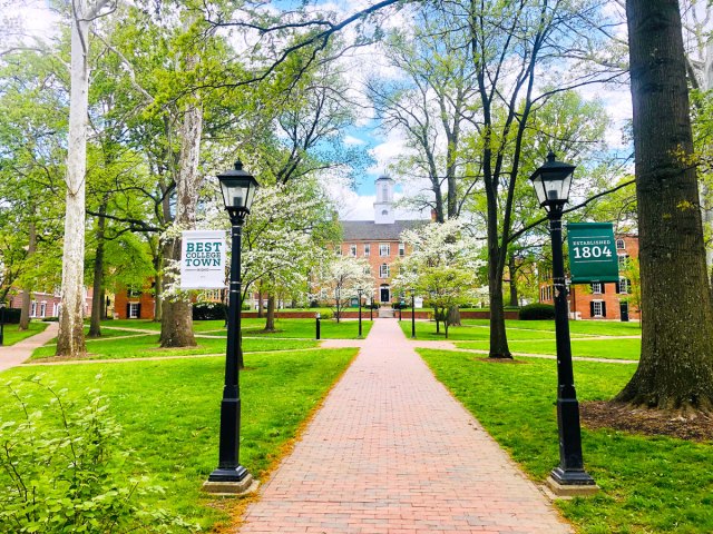 Campus of Ohio University in Athens, Ohio