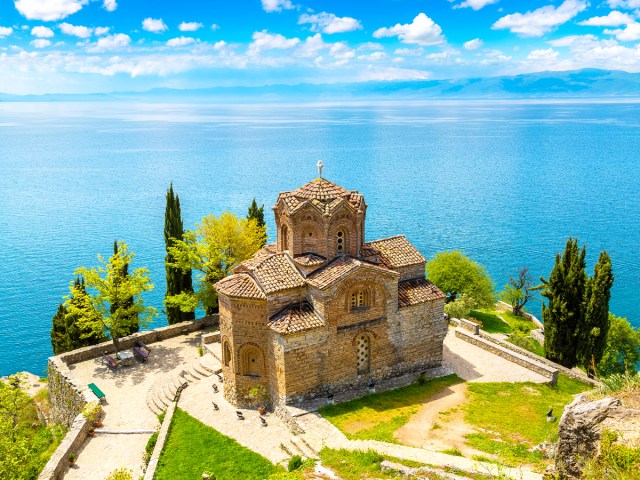 Jovan Kaneo church in Ohrid, Macedonia