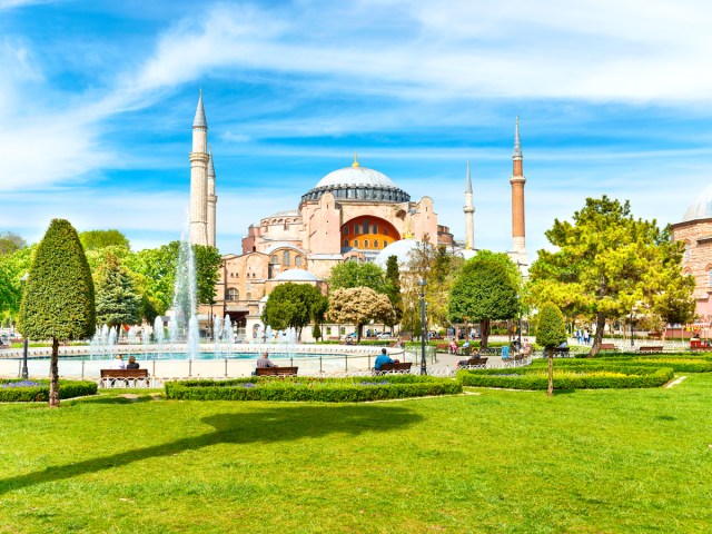 The Hagia Sophia in Istanbul, Türkiye