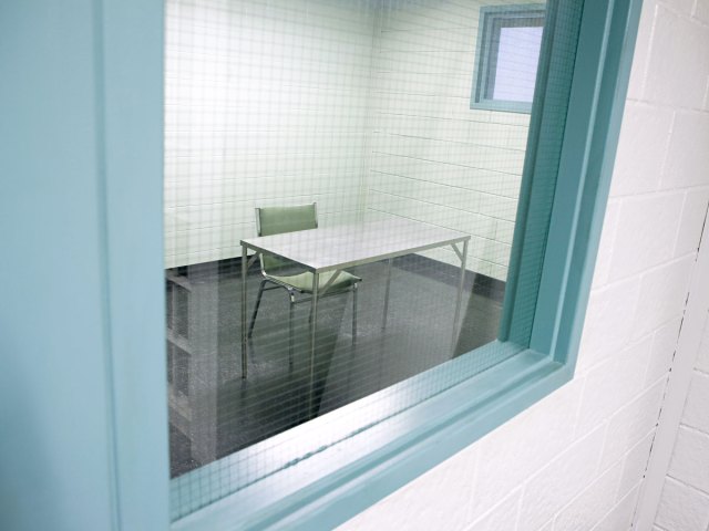 Customs interview room