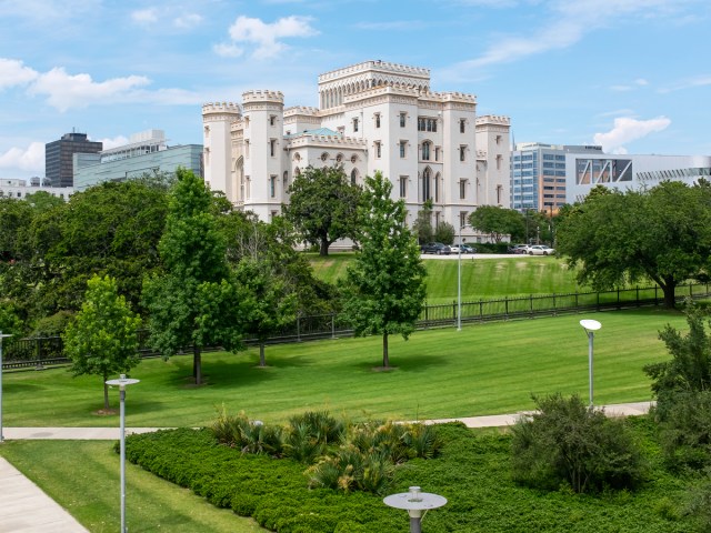Old State Capitol Building in Baton Rouge, Louisiana