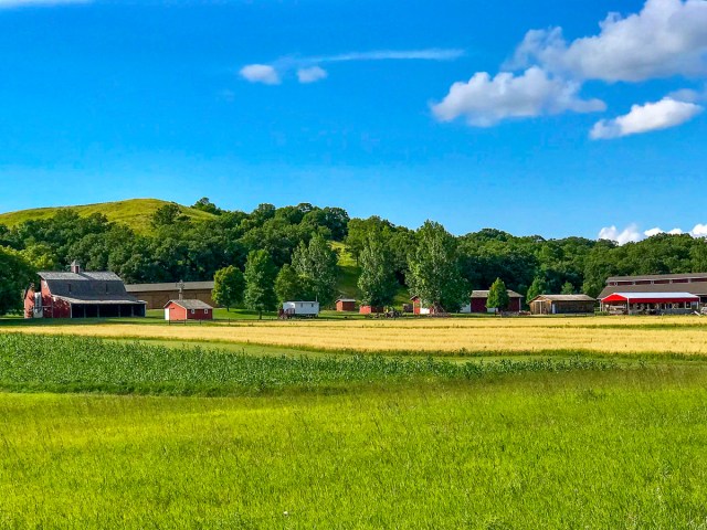 Farm near Fort Ransom, North Dakota