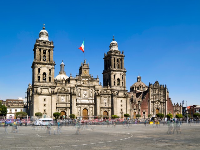 Metropolitan Cathedral in Mexico City, Mexico