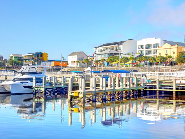 Dock in Bay St. Louis, Mississippi 