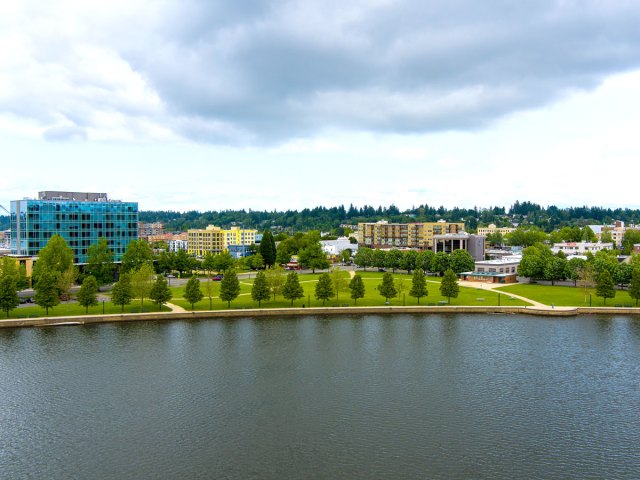 Clouds over Olympia, Washington