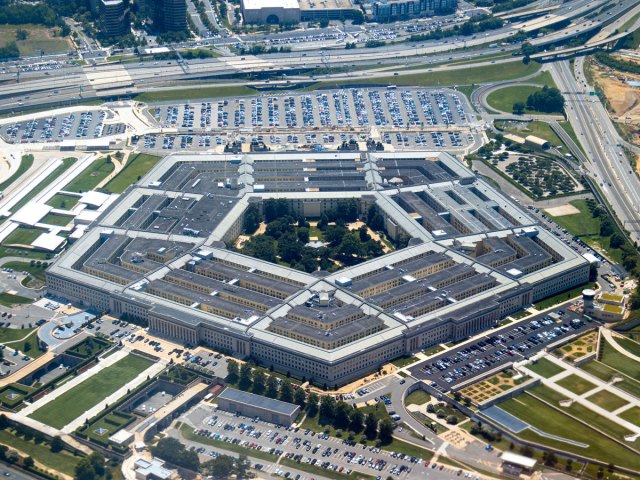 The Pentagon seen from above